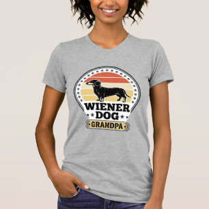 Vintage Wiener Dog Farfar Dachshund T-Shirt Design