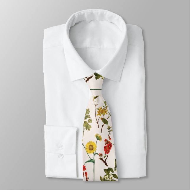 Vintage Wildblomma Mönster Slips (Bunden)