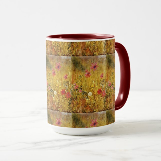 Vintage WildblommHenry Newman Mugg (Framsida höger)