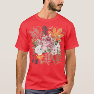 Vintage WildFlower Botanical Flower T Shirt