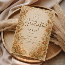 Vintage Wildflower Graduation Party