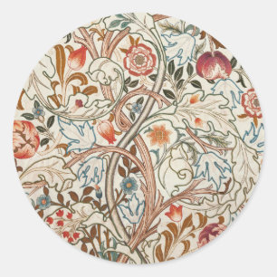 Vintage William Morris Acanthus Portière Runt Klistermärke