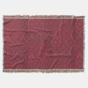 Vintage William Morris Acorn Embossed Velvet Mysfilt