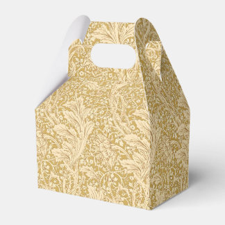 Vintage William Morris Arcadia Guld Sömlös Presentaskar
