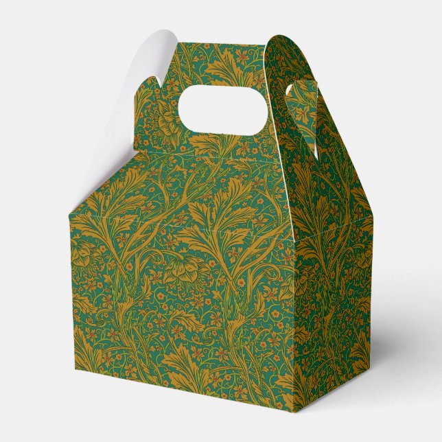 Vintage William Morris Arcadia Helt sömlös Presentaskar (Framsidan Sidan)