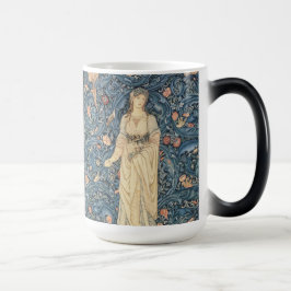 Vintage William Morris Art - Flora Magisk Mugg