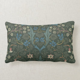 Vintage William Morris Blackthorn Lumbarkudde