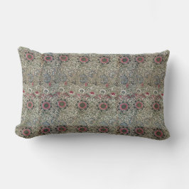 Vintage William Morris Blommigt Corncockle Flowers Lumbarkudde