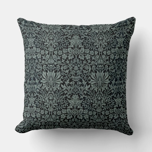 Vintage William Morris Blomsterträdgård Kudde (Framsida)
