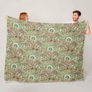 Vintage William Morris Corncockle Flowers Fleecefilt