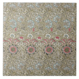 Vintage William Morris Corncockle Flowers Kakelplatta
