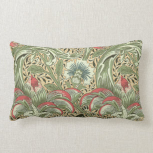 Vintage William Morris Corncockle Flowers Lumbarkudde