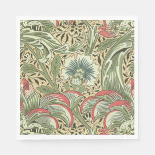 Vintage William Morris Corncockle Flowers Pappersservett