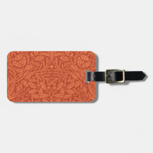 Vintage William Morris Ekollönsmönster Bagagebricka