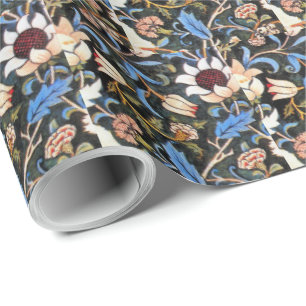 Vintage William Morris Evenlode Textildesign Presentpapper