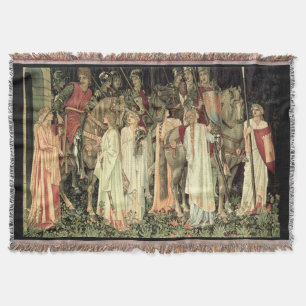 Vintage William Morris Heliga Grail Knight Filt