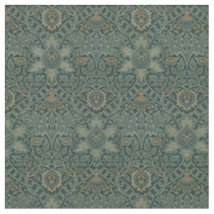 Vintage William Morris Ispahan Mönster Fabric Tyg