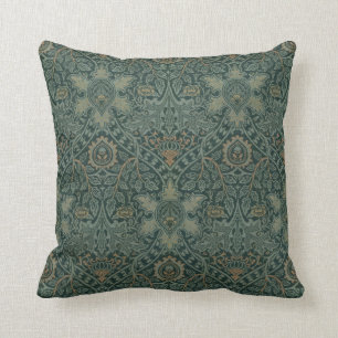 Vintage William Morris Ispahan Mönster Kudde