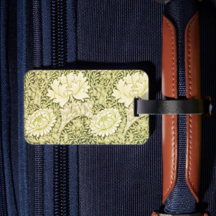 Vintage William Morris Krysantemum-mönster Bagagebricka