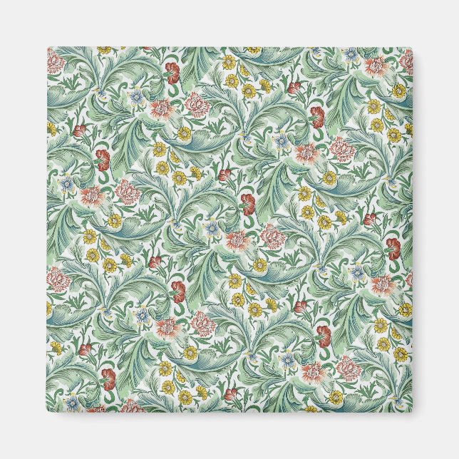 Vintage William Morris Leicester Magnet (Framsidan)