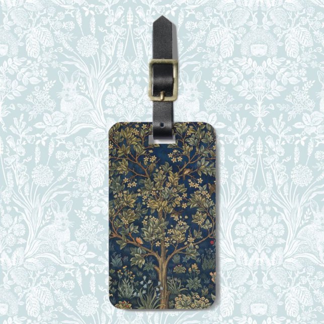 Vintage William Morris–Livets Träd  Bagagebricka (Skapare uppladdad)