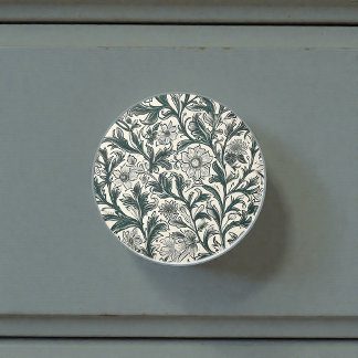 Vintage William Morris-mönster Knopp