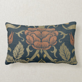Vintage William Morris Ro och Lily Lumbarkudde