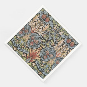 Vintage William Morris Snakehead Pappersservett