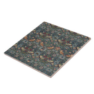 Vintage William Morris Strawberry Thief Kakelplatta