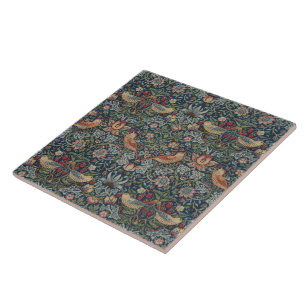 Vintage William Morris Strawberry Thief Kakelplatta