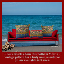 Vintage William Morris Tassel Indoor