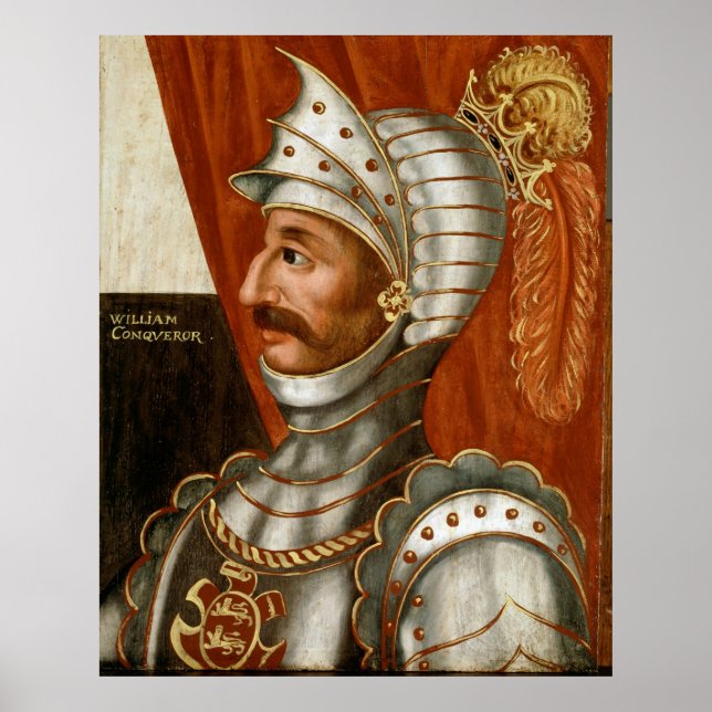 Vintage William The Conqueror Painting Poster (Framsidan)
