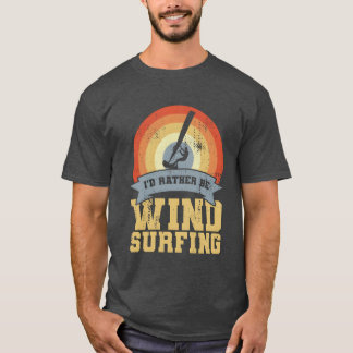 Vintage Windsurfing Quote boy T Shirt