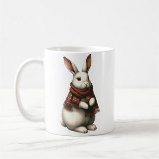 Vintage Winter Rabbit Kaffemugg