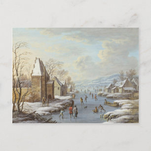 Vintage Winter Vykort