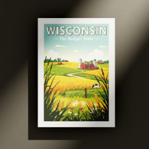 Vintage Wisconsin Vykort