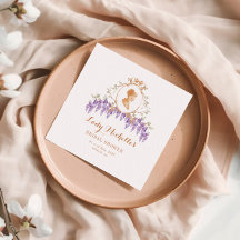 Vintage Wisteria Blommig Regency Bröllopsdusch