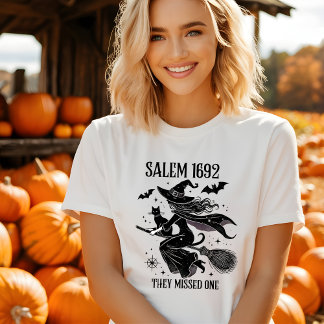 Vintage Witch 1692 Halloween Tshirt T Shirt