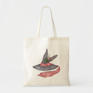 Vintage Witch Hat Tygkasse