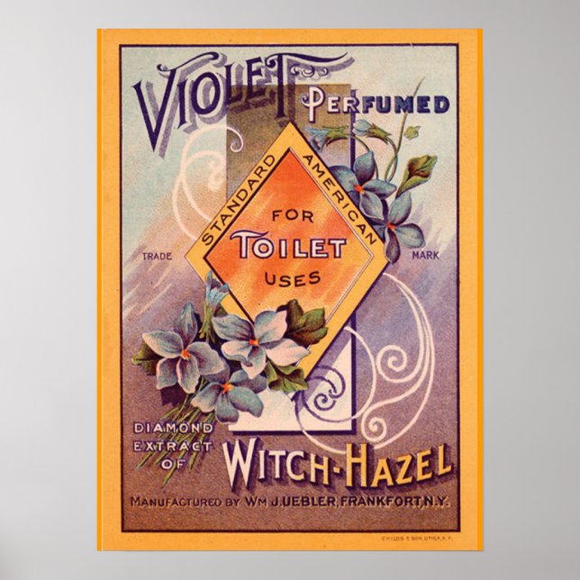 Vintage Witch - Hazel Advertisement Poster (Framsidan)