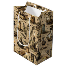 Vintage Witchcraft Bokar & Candles Mönster