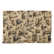 Vintage Witchcraft Bokar & Candles Mönster