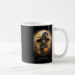 Vintage Witchcraft Wiccan Gothic Witchy Halloween Kaffemugg