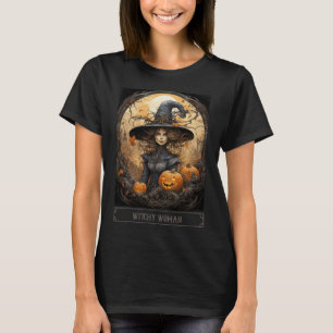Vintage Witchcraft Wiccan Gothic Witchy Halloween T Shirt