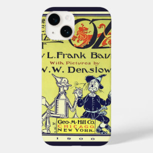 Vintage Wizard of Oz bokomslagskonst, titelsida