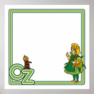 Vintage Wizard of Oz; Dorothy and Toto Poster