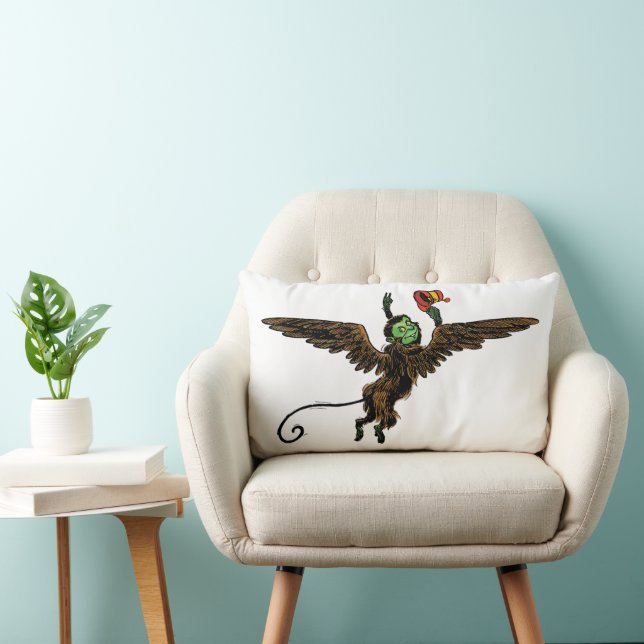 Vintage Wizard of Oz, Evil Flies Monkey Lumbarkudde (Stol)