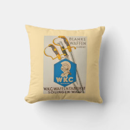 Vintage WKC Solingen Kudde