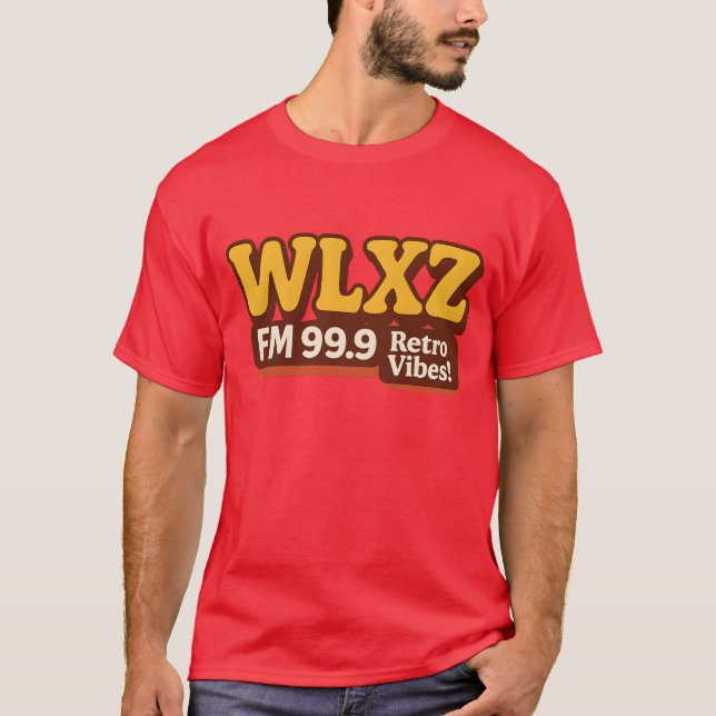 Vintage WLLZ T Shirt (Framsida)