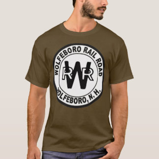 Vintage Wolfebora Rail Road Wolfeboro New Hampshir T Shirt